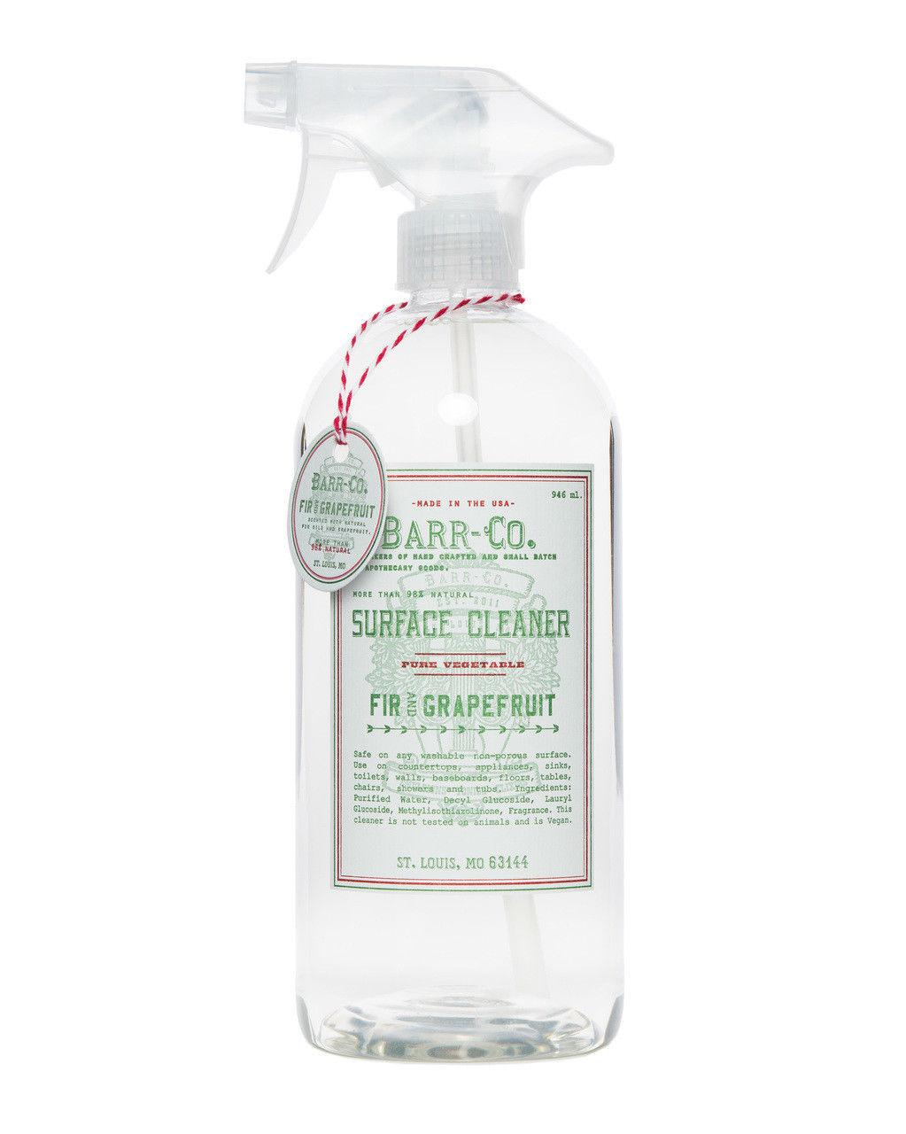 BarrCo Surface Cleaner Fir and Grapefruit 32 oz.