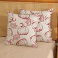 thumbnail image 4 of Fall Pillow Covers 20x20 Burgundy Red Pumpkin Decor Throw Pillows Case for Couch Maple Leaves Autumn Harvest Thanksgiving Farmhouse Indoor Outdoor Decorative Cushion Cases for Sofa Bed Set of 2, 4 of 6