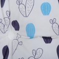 thumbnail image 3 of Almohadillas Suaves Para Sillas De Confort Cojines De Asiento De Cuadrados Almohadas Para Jardín, Patio, Camping, Cocina Comedor Tab Cactus Blanco-40cm BLESIY Cojines para sillas con corbatas, 3 of 8