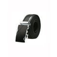 thumbnail image 1 of Unique Bargains Men's Ratchet Automatic Buckle Large Leather Dress Belt Width 1 3/8', 1 of 6