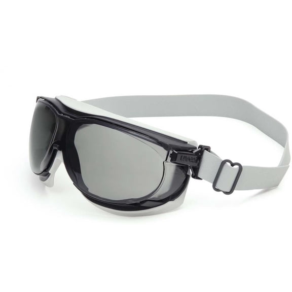 Uvex® Carbonvision™ Safety Goggles, Black & Gray Frame, Gray Lens