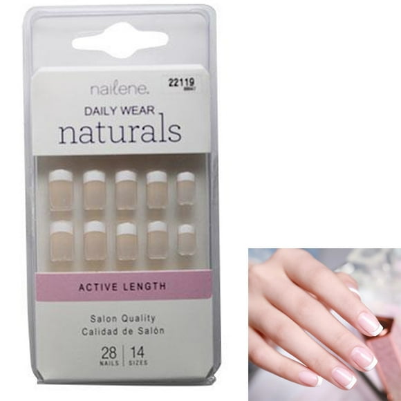 Oval French Manicure