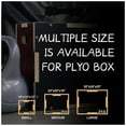 thumbnail image 4 of Fitvids 16" x 14" x 12" Wooden Plyometric Box Non-Slip Jump Platform, Black, 4 of 5