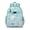 Greenish-blue-17, variant on Astronaut and Rocket Backpack - Breathable & Lightweight Travel Bag, Cosmic Print with Spine-Protecting Straps