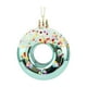 thumbnail image 2 of Adorno navideño de dona | Estrella de plástico con diseño de dona y pan dulce | Pack de 4 adornos navideños para decoración festiva, 2 of 5