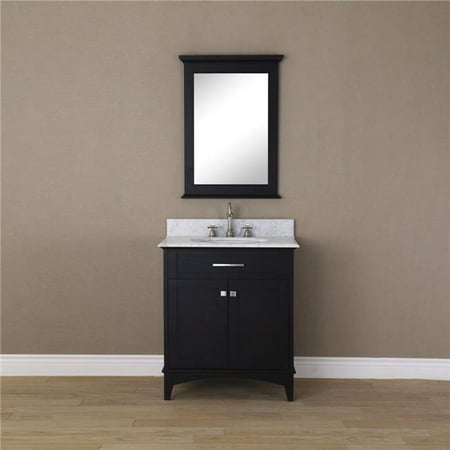 Water Creation Manhattan30ef 30 In The Manhattan Collection Single Sink Bathroom Vanity With Faucet Dark Espresso