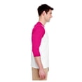 thumbnail image 6 of Gildan Heavy Cotton Three-Quarter Raglan Sleeve Baseball T-Shirt, 6 of 9