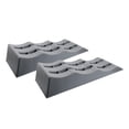 thumbnail image 2 of Colaxi 2Pcs Automotive Leveling Ramps Stabilizer on Uneven Ground 3 Steps Raising Auto Anti Slip Sturdy Car Wheel Chocks Car Ramps, 2 of 8