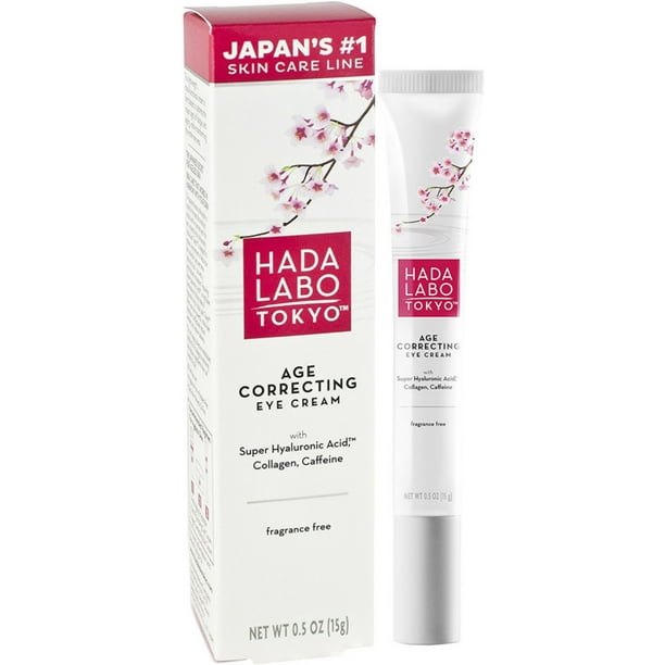 Hada Labo Tokyo Age Correcting Eye Cream 0 5 Oz Walmart Com