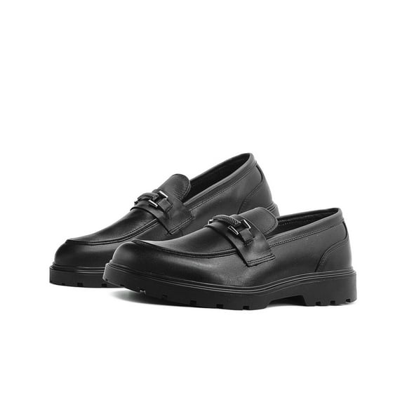 Zapato Mocasín Para Hombre Merano Elegante Color Negro 25.5