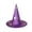 Purple, variant on Halloween Witch Hat for Women Costume Witch Wizard Hat Cap Star Print Wizard Hat for Decorations Cosplay Party Props