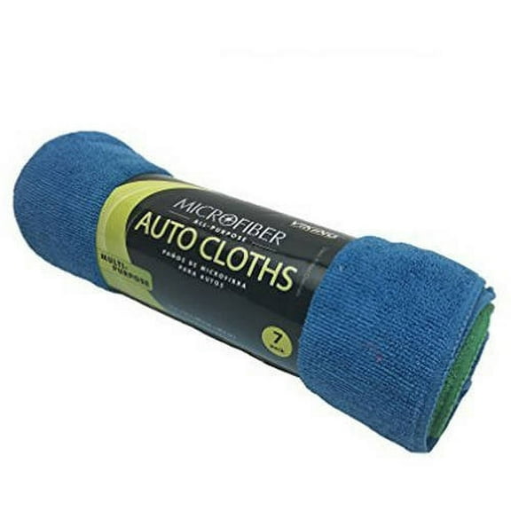 Viking Microfiber Auto Cleaning Cloths, 7-Pack