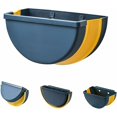thumbnail image 1 of Contenedores de basura de cocina, contenedor de basura colgante plegable para cocina, oficina, baño (azul), 1 of 5
