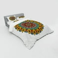thumbnail image 3 of Ambesonne Ethnic Bedding Set 3 Pcs, Mandala Vintage Elements, Twin XL, Multicolor, 3 of 3