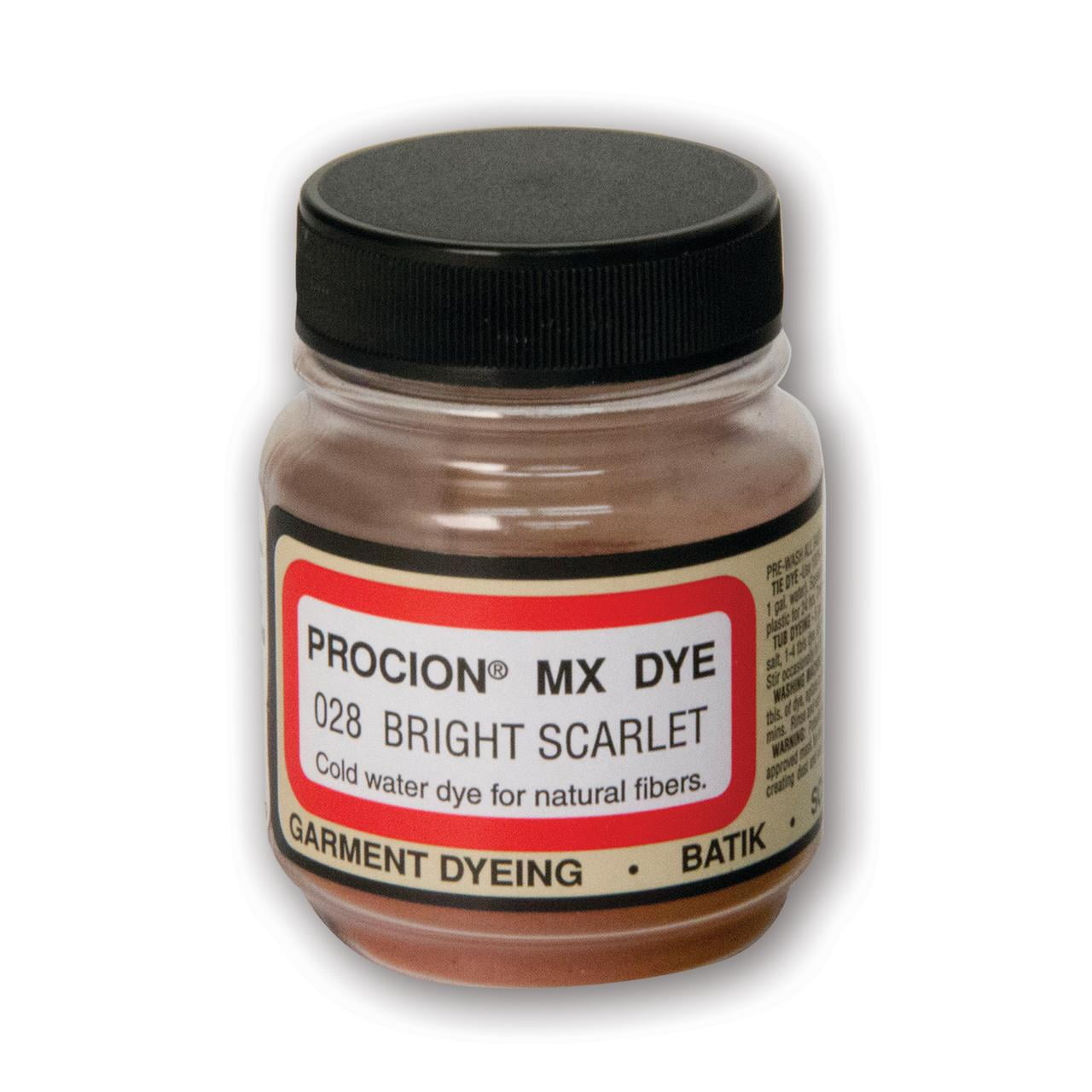 Jacquard Procion MX Fiber Reactive Dye, Bright Scarlet