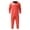 Red, variant on Onesie Pajamas for Women Onesie Adult Zipper Hooded Solid Color Onesie Pajamas Soft One Piece Pajamas