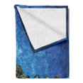 thumbnail image 2 of Victorian Soft Flannel Fleece Blanket, Victorian Sofa in Room Interior Wooden Floor Timber Panel Curve Aged, Cozy Plush for Indoor and Outdoor Use, 50" x 60", Brown Yellow Royal Blue, by Ambesonne, 2 of 5