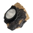 thumbnail image 3 of FENGGUIQU Solar Walkway Lights Light Brown Tree Stump Shape for Patio Garden Decoration, 3 of 6
