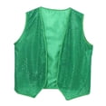 thumbnail image 3 of Chaleco del día de San Patricio, accesorio para fotografía, chaleco de Hip Hop para actuación de disfraces de fiesta L, 3 of 9