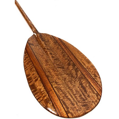AAA Grade Outrigger Koa Paddle 60" Steersman Design | #koa4031