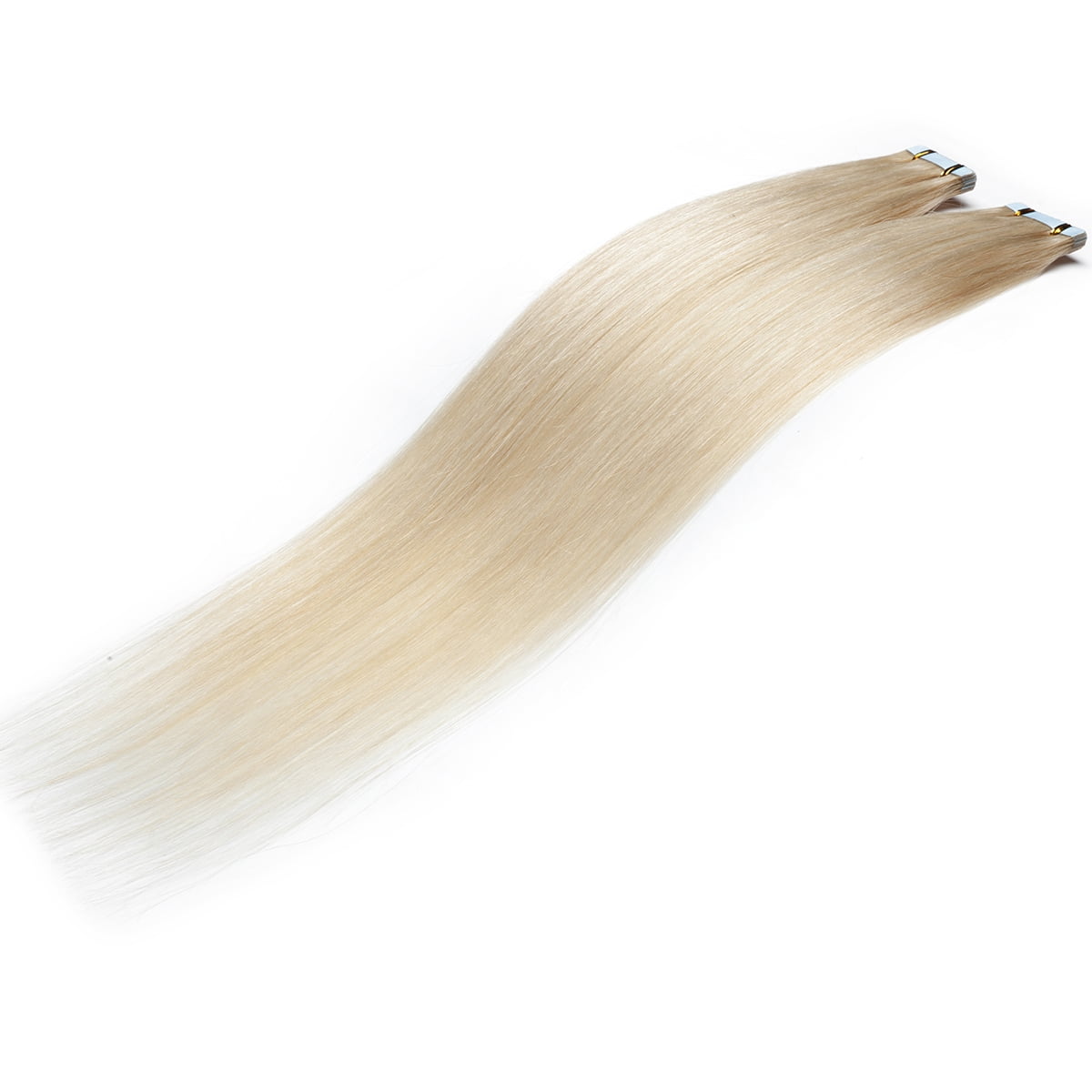 SEGO Tape in Hair Extensions 100% Real Remy Human Hair Long Straight Gold Hair Acessories Clearance