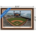 thumbnail image 3 of MLB San Francisco Giants - Oracle Park 22 Wall Poster, 22.375" x 34" Framed, 3 of 5
