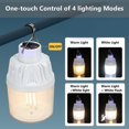 thumbnail image 4 of Portable Tungsten Filament Lantern Suitable for Camping Waterproof Windproof Designs with 4 Light Modes Long Lifespans, 4 of 4