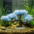 thumbnail image 6 of Jiibva Artificial Aquarium Plants, Fish Tank Decorations, Cherry Blossom Aquarium Fish Tank Simulation Aquatic Aquarium Tank Accessories, 6 of 7