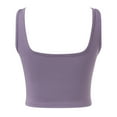 thumbnail image 6 of Messiyo Tank Top for Women Cropped Tank Tops Athletic Tank Tops for Women Going Out Tops for Women Womens Undershirts Tops for Women Trendy Women Summer Tops Purple S, 6 of 6