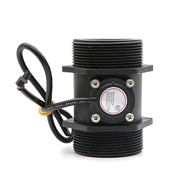 2" DC5-18V Water Flow Sensor Flowmeter, Hall Flow Sensor, Water Control Liquid Sensor Switch ,Easy to Use