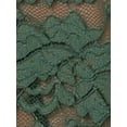 thumbnail image 5 of DARING DIVA Lace Cardigan Stand Collar Short Elegant Shrug M Green, 5 of 6