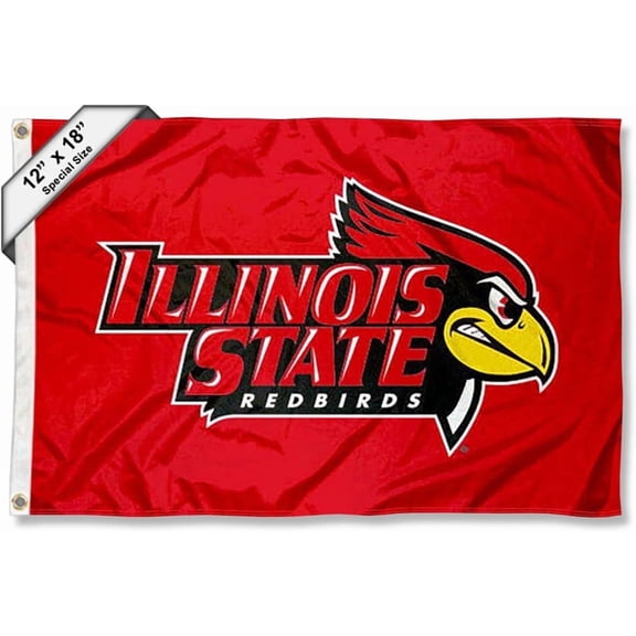 Illinois State Redbirds Boat and Nautical Flag