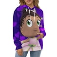 thumbnail image 5 of Super Why Casual Pullover Hoodie Unisex Hooded Sweatshirt Novelty 3D Graphic Long Sleeve Sweater with Pocket M, 5 of 8