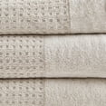 thumbnail image 4 of Home Essence Spa Waffle Jacquard 6 Piece Towels Set, Natural, 4 of 9