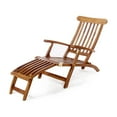 thumbnail image 2 of All Things Cedar 5 - Position Steamer Chair & Cushion, Green, 2 of 4