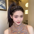 thumbnail image 6 of Natural Styles 7 Strands Braid Hairpiece Headband Heat Resistant Fiber Secure Wear Twisted Braid Hairhoop Hair Accessory, 6 of 9