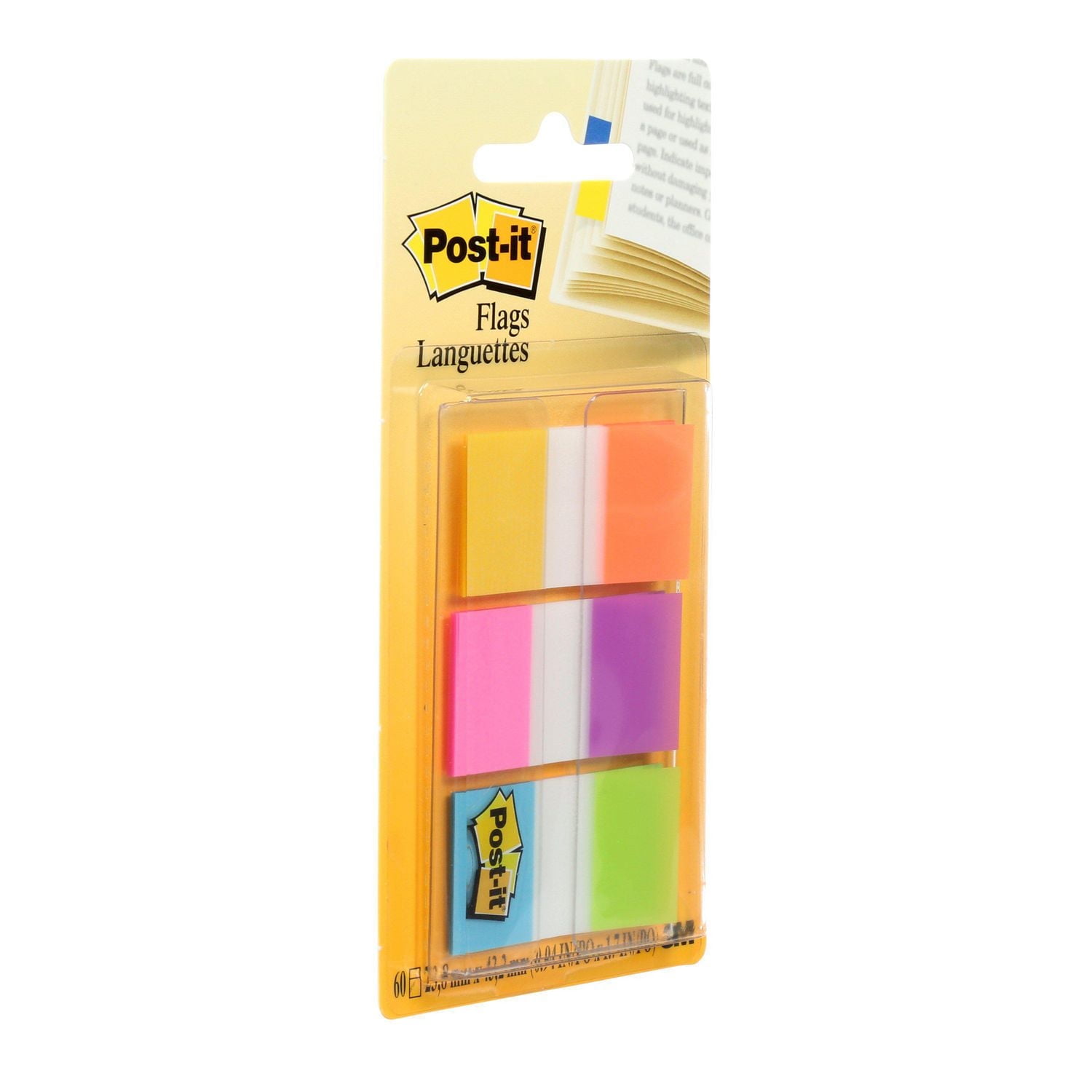 Languettes adhésives Post-it® 680-EG-ALT-C, collection Electric Glow