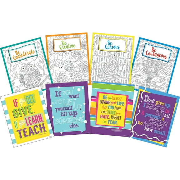Barker Creek Be All You Can Be Art Prints ̶ Set of 8