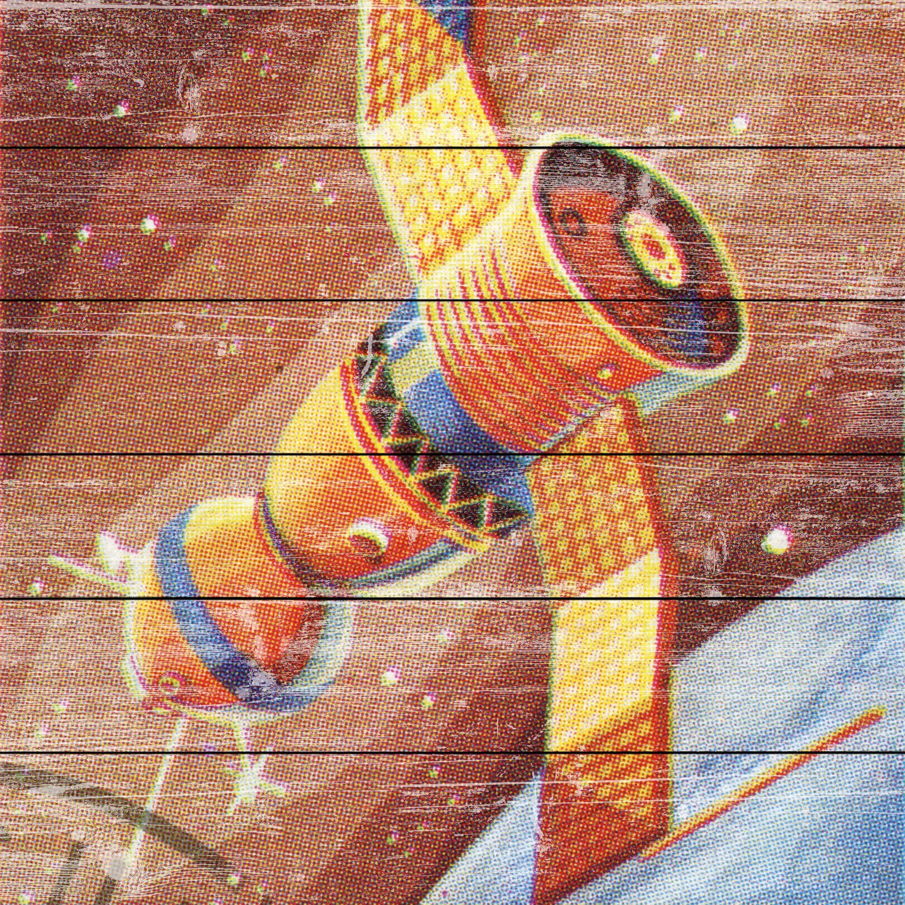 Marmont Hill - "Cuban Space Module" Painting Print on White Wood