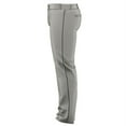 thumbnail image 3 of Alleson Athletic 655WLBY Youth Crush Premier Braided Baseball Pant-Grey/ Navy-L, 3 of 3