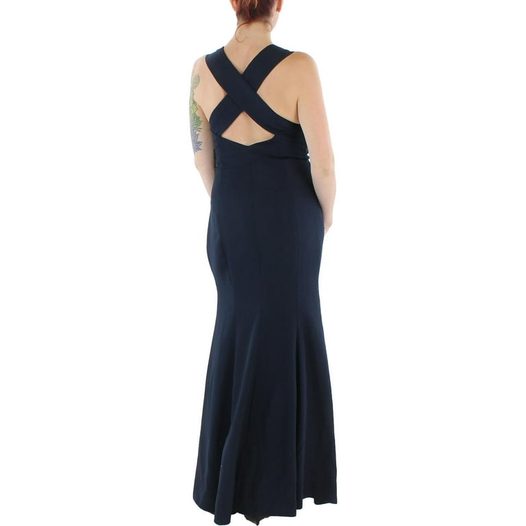Dessy Collection by Vivian Diamond Womens Off The Shoulder Formal Evening Dress