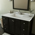 thumbnail image 5 of Design House 49" Camilla White Cultured Marble Vanity Top With Single Bowl, 5 of 19