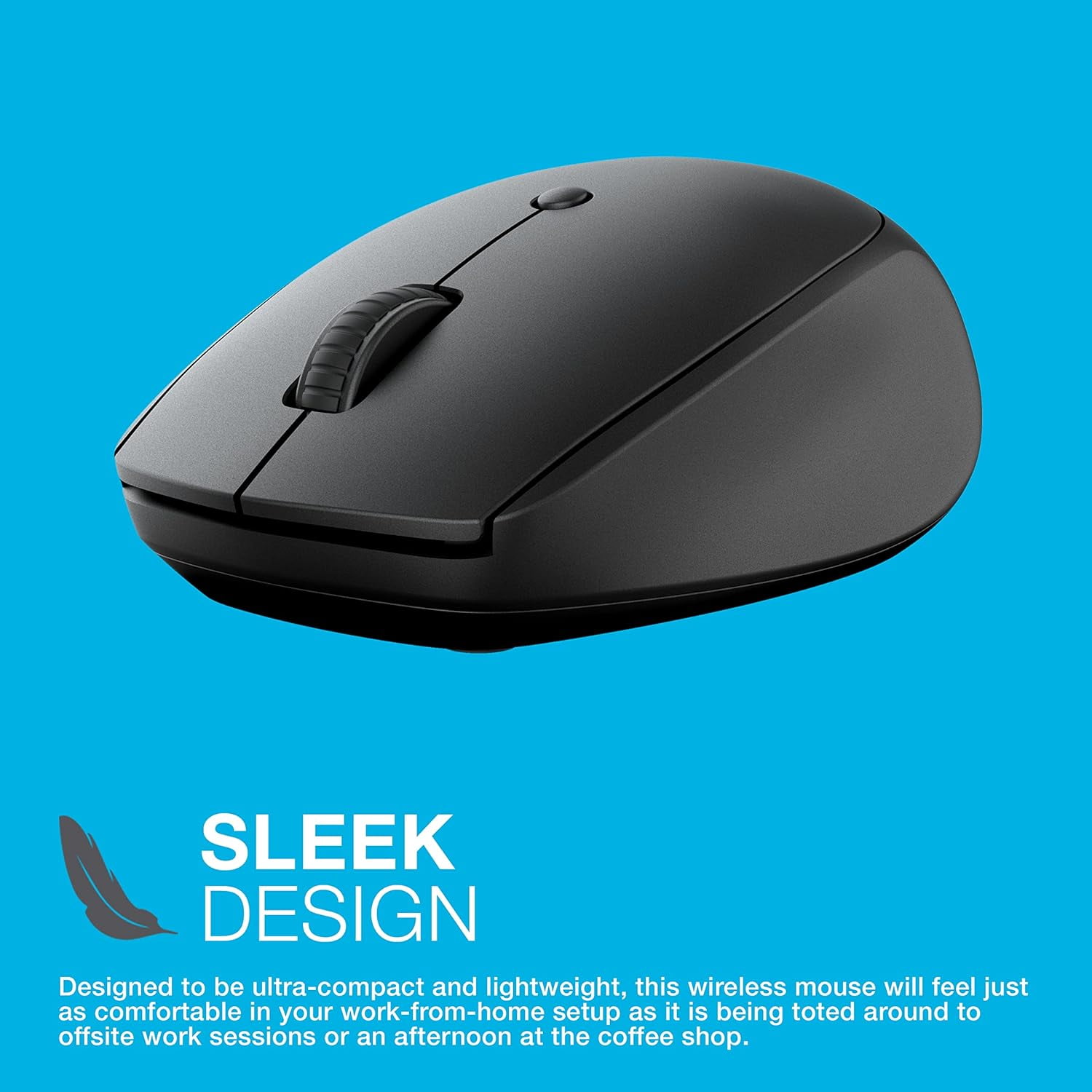 JLab GO Wireless Keyboard and Mouse Bundle, Bluetooth or USB, For Mac, PC, Tablet