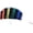 50-inch Rainbow & Black, variant on In the Breeze 2972 — Rainbow 50 Inch Sport Kite - Dual Line Stunt Parafoil - Includes Kite Line and Bag
