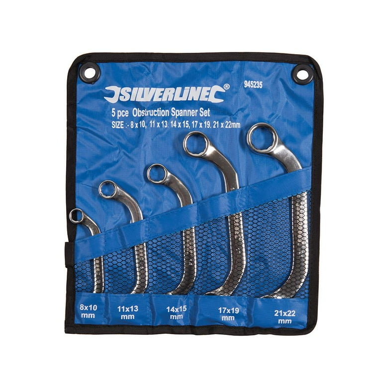 Silverline ratchet cheap spanner set