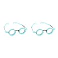 thumbnail image 3 of maskred Adult Optical Trial Lens Frame Eyeglasses Optometry Optician Tool Optic Blue 66mm 2Set, 3 of 6