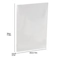 thumbnail image 3 of HUASHENG Acrylic Sheet Clear Thick (3mm) Pack Of 2 Transparent Plastic Plexi Glass Board With Protective Film For Photo Frame Replacement DIY Display Projects, 3 of 5