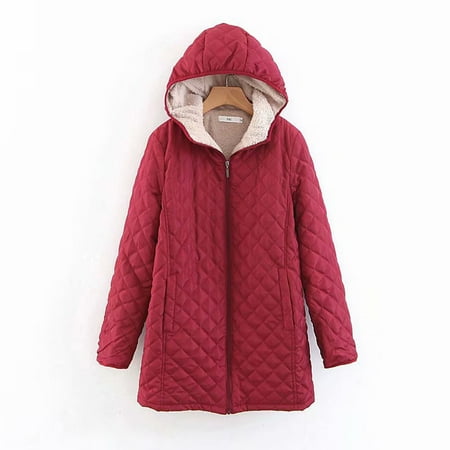 

CAICJ98 Scrub Jackets For Women Womens Casual Open Front Blazers Long Sleeve Work Office Jacket Blazer Red XXL