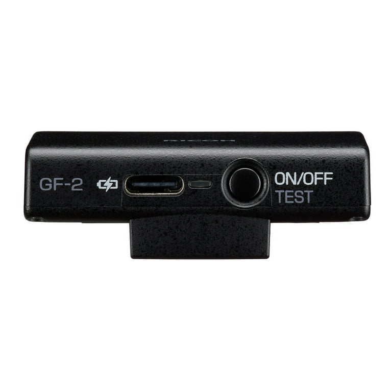 Ricoh GF-2 External Flash for GR IV, Slim Portable Black Camera