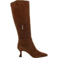 thumbnail image 2 of Sam Edelman Womens Leigh Suede Square Toe Knee-High Boots, 2 of 3
